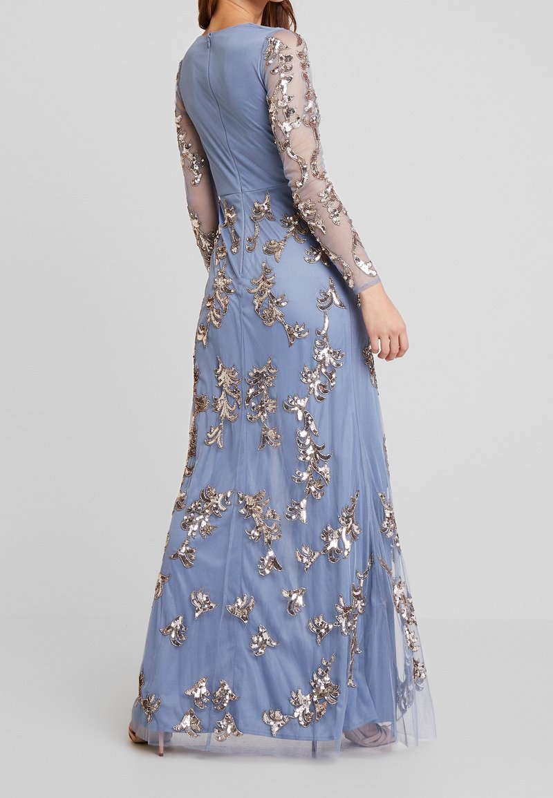 sachin and babi light blue dress Maya Deluxe