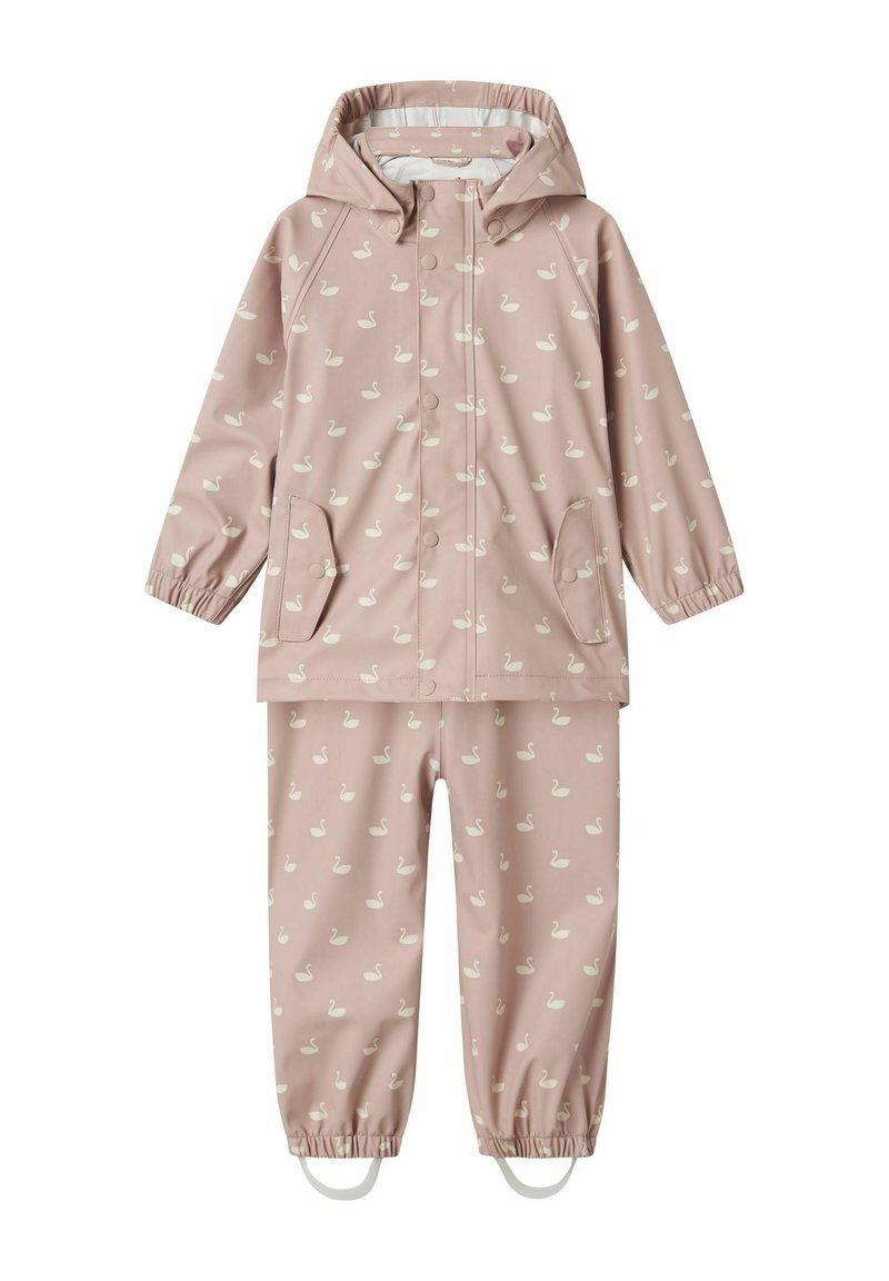 Lil' Atelier - DRY10 - Rain trousers - adobe rose, Enlarge