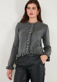REGULAR FIT - Vest - anthracite