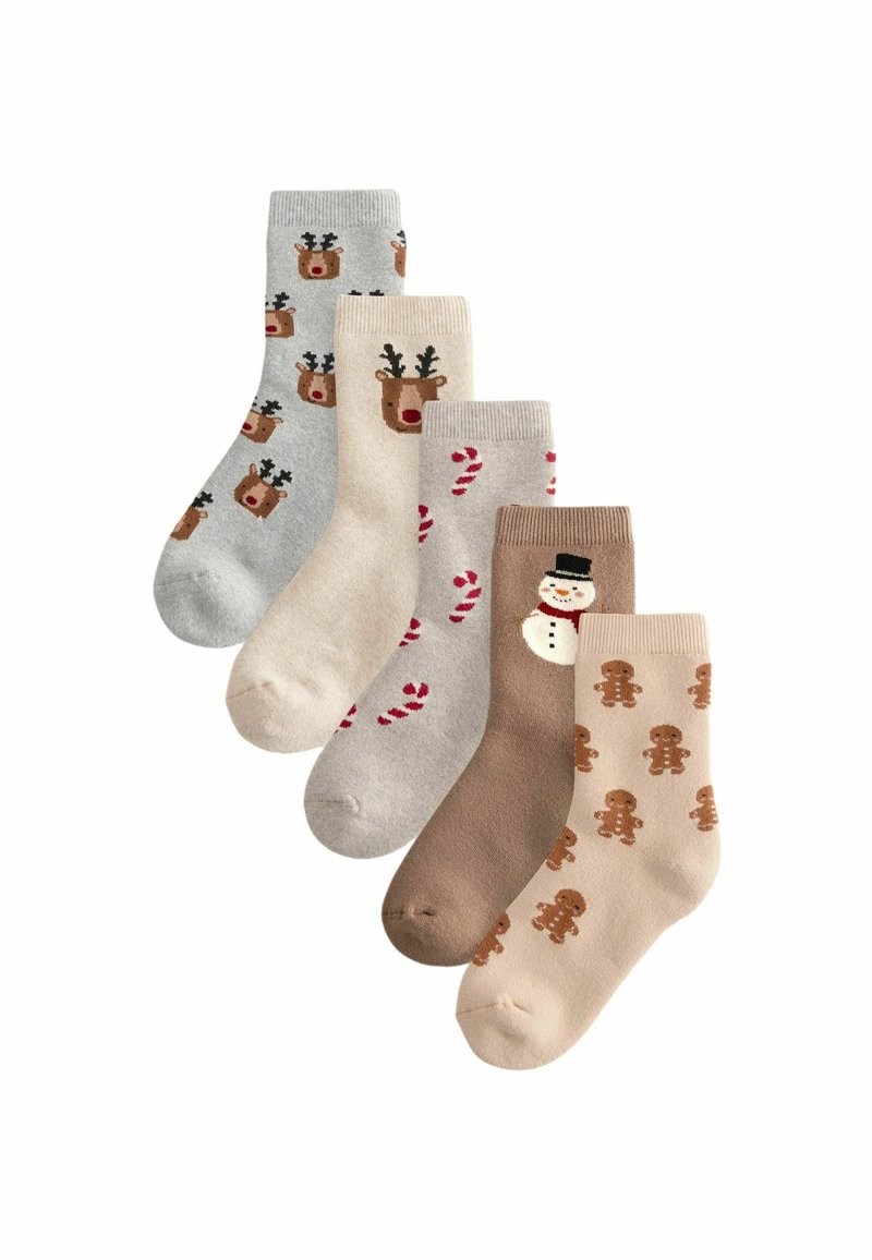 Next CHRISTMAS  5 PACK beżowy