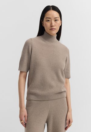 bugatti, T-Shirt basic - -taupe
