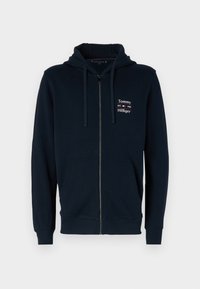 STACK HOODY - Cipzáras pulóver - desert sky