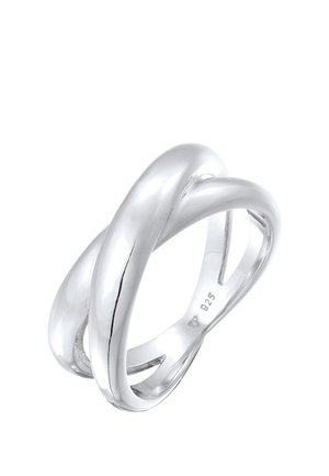 Elli CROSSED CLASSIC - Ring - silber