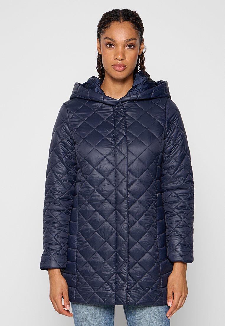 Vero Moda Halflange jas donkerblauw
