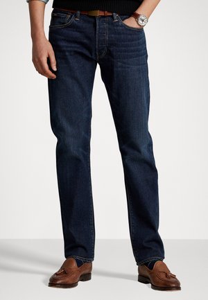 Jeans Straight Leg - dark-blue denim