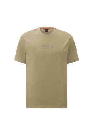Print T-shirt - khaki