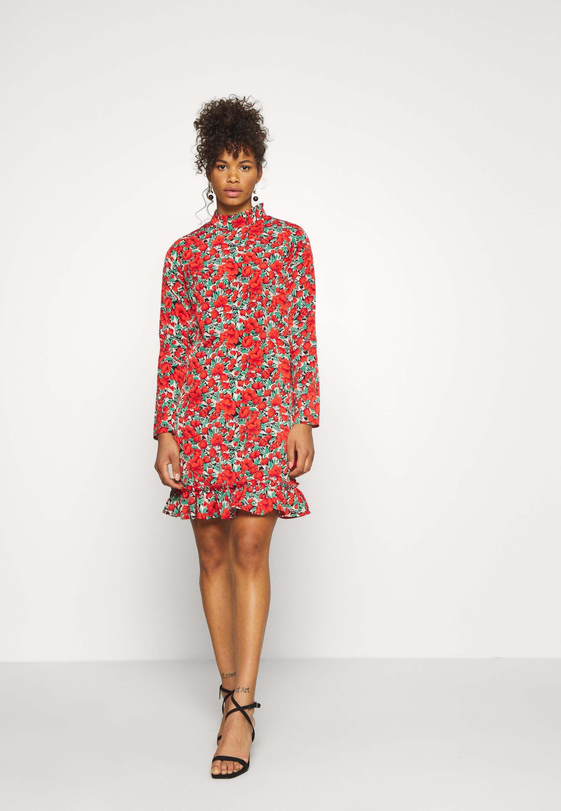 drop waist smock dress