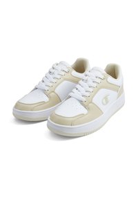 Champion CHAMPION LOW CUT SHOE RD18 2.0 LOW BASKETBALL - Sneaker low - beige and white