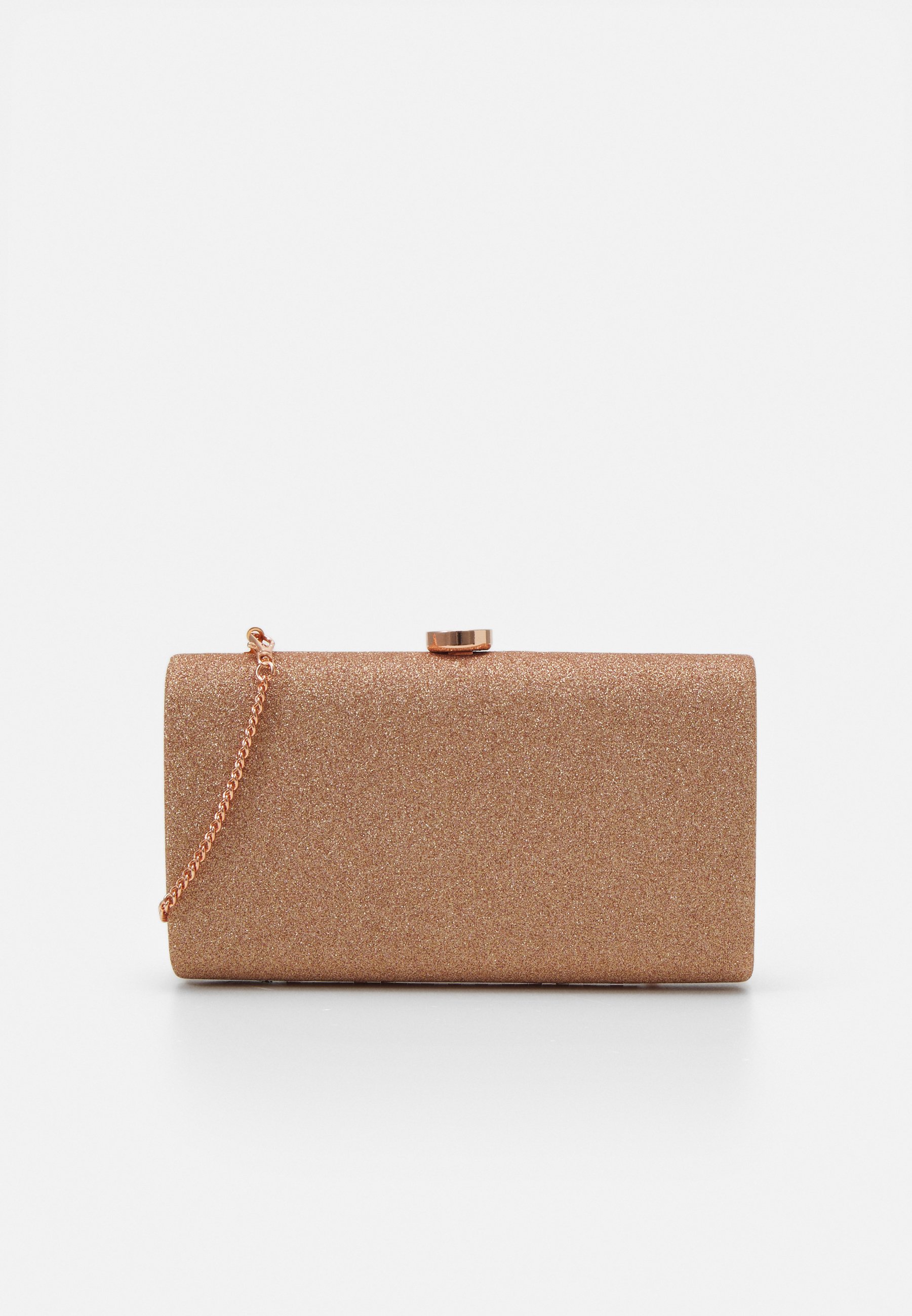 hard clutch wallet with clasp
