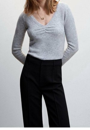 Mango, Pantalon classique - black