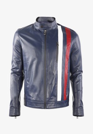 Giacca di pelle - dark blue