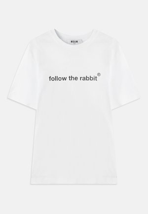 T-shirt print - optical white