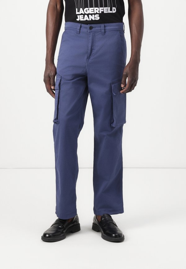 Cargo trousers - vintage indigo