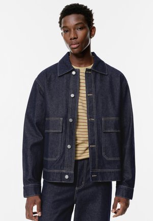 Cowboyjakker - dark-blue denim