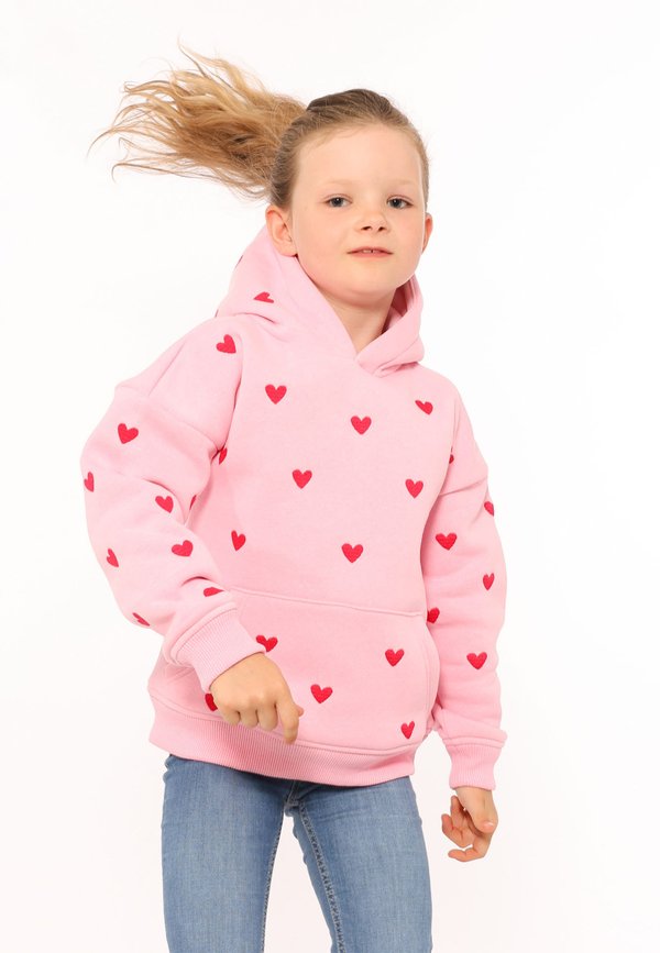 HEARTS  - Kapuzenpullover - rosa