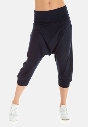 3/4-HAREM - Tracksuit bottoms - night blue