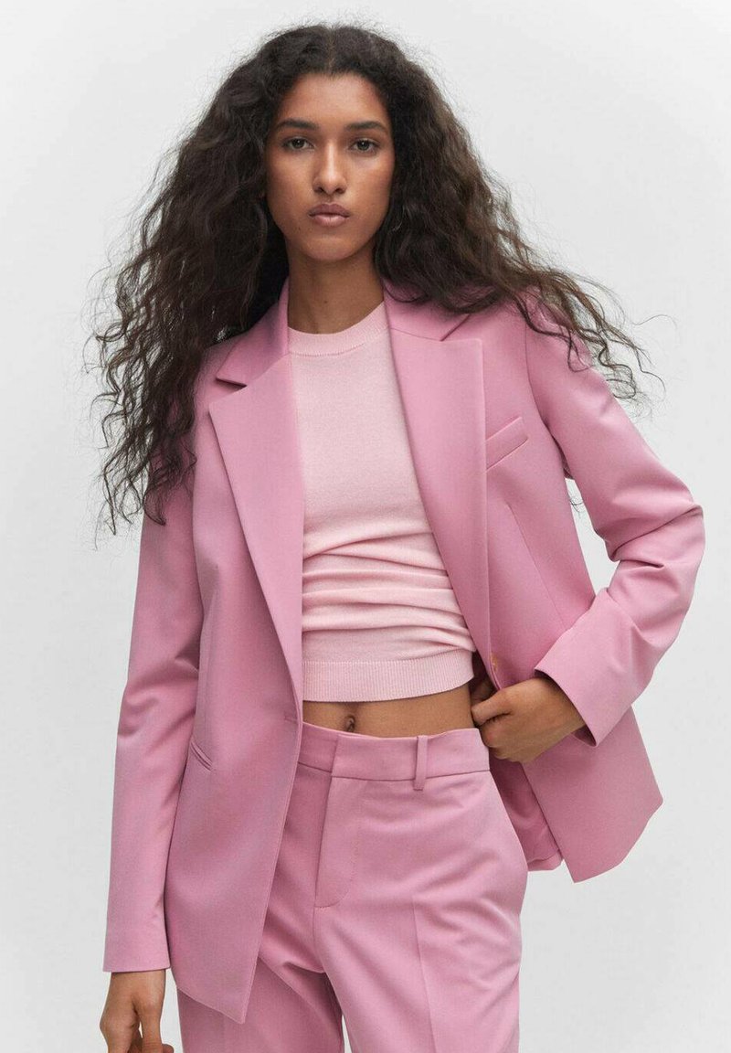 Mango BOREAL - Blazer - rosa/pink - Zalando.de