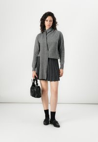 Replay SCARF TURTLE NECK - Džemper - grey