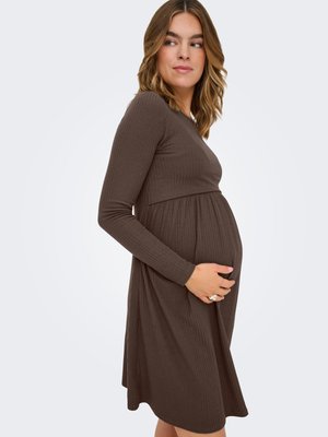 ONLY MATERNITY Neulemekko - chocolate brown