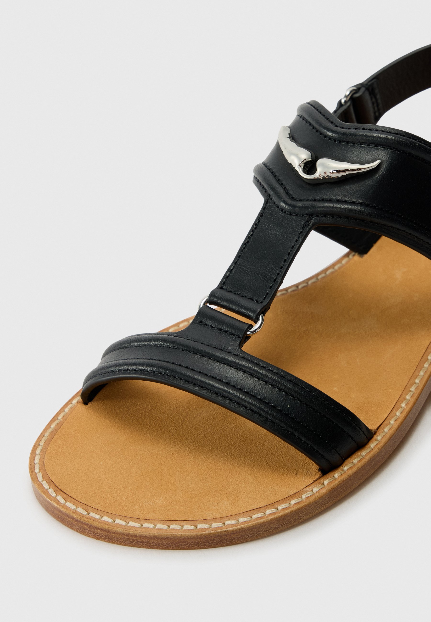 サンダル・ミュール Caprese Wings Sandals - Zadig & Voltaire - Leather - Black Caprese Wings Sandals - Zadig & Voltaire - Leather - Black