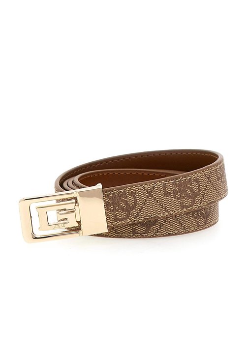GUESS Noelle Adjustable & Reversible Pant Belt W105 Dove Logo | Buy bags, purses & accessories online