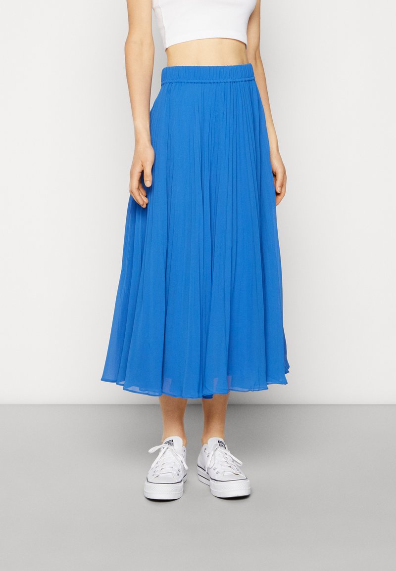 Forever New HARPER PLEATED MIDI SKIRT Pleated skirt intense azure