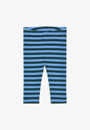 ARKET, ARKET RIBBED LEGGINGS - Legíny – nohavice - blue green