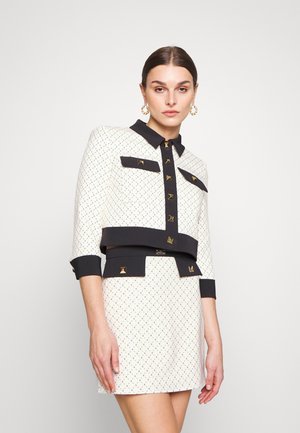 WOMEN'S SKIRT - Mini skirt - burro/nero