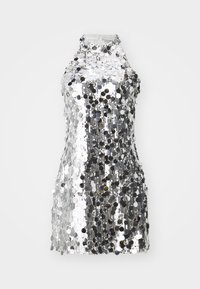 JDYCLAIRE SEQUINS HALTER DRESS  - Cocktailkjole / festkjole - silver