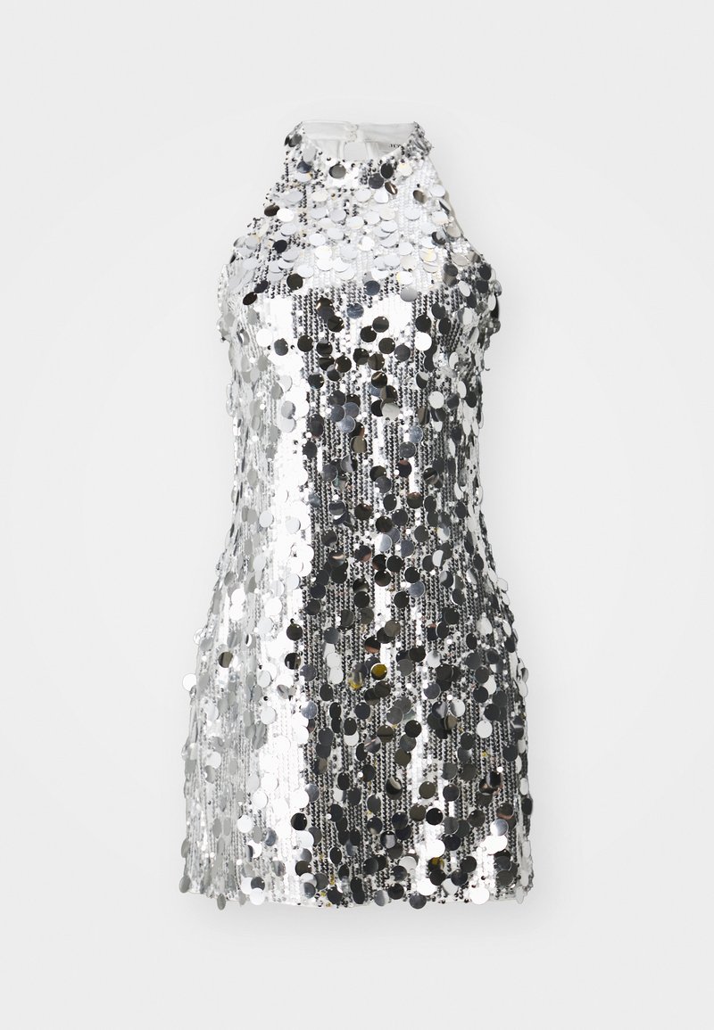 Silver Sequin Top Sparkly Christmas Outfit JDY JDYCLAIRE SEQUINS HALTER DRESS Cocktail Dress Party Dress Silver/silver-coloured Silver Sequin Top Sparkly Christmas Outfit JDY JDYCLAIRE SEQUINS HALTER DRESS Cocktail Dress Party Dress Silver/silver-coloured