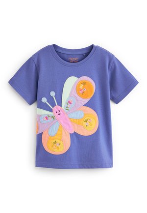 SHORT SLEEVE  - Print T-shirt - orange blue