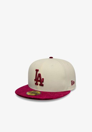 New Era, 59FIFTY MLB LA DODGERS PAISLEY UNISEX - Gorra - light beige burgundy