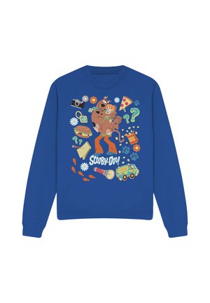 Warner Brothers, SCOOBYDOO FOOD ICONS - Sweatshirt - royal blue