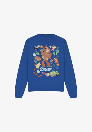 Warner Brothers, SCOOBYDOO FOOD ICONS - Sweatshirt - royal blue
