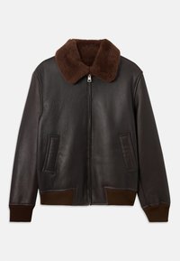 Bőrdzseki - chocolat