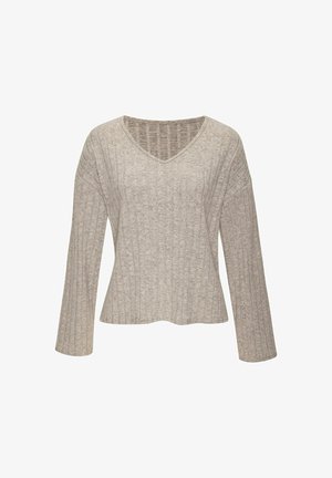 LASCANA, LASCANA LANGARMSHIRT - Jumper - grau meliert