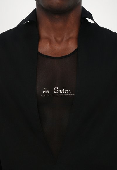 Ludovic de Saint Sernin ALAN SHIRT UNISEX - Camisa - black