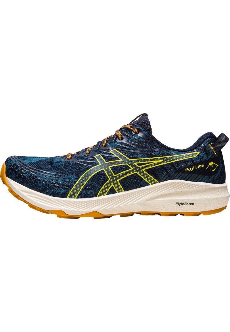 ASICS FUJI LITE 3 Trail hardloopschoenen ink teal golden yellow/blauw Zalando.be