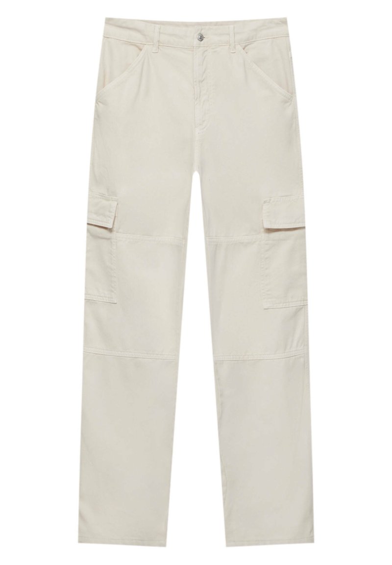 PULL&BEAR Cargo trousers beige Zalando.de