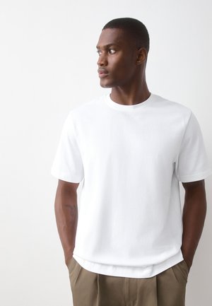 Next, TALL FIT - HEAVYWEIGHT - Basic T-shirt - white