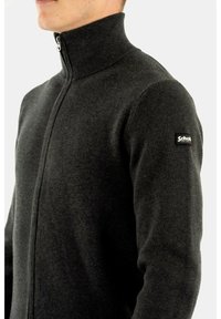 Schott PLKERN - Felpa con zip - gris