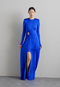 Et Ochs KATHERINE GATHERED CUTOUT GOWN - Μάξι φόρεμα - blue