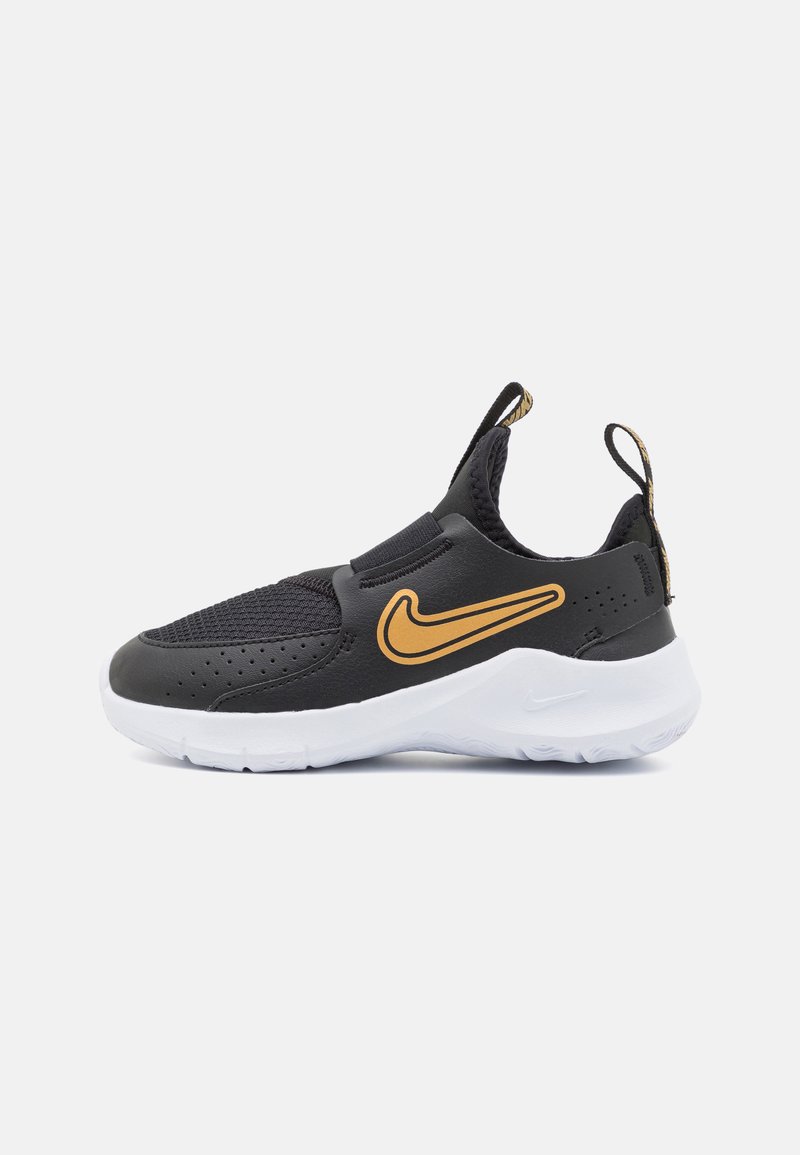 Nike Performance - FLEX RUNNER 3 UNISEX - Silniční běžecké boty - black/metallic gold/white, Zvětšit