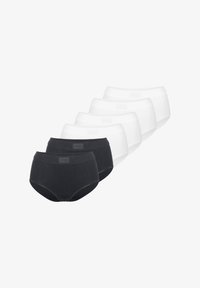 Geselecteerd, weiß/schwarz