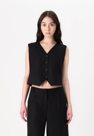 OXALIS BIELLE WAISTCOAT - Bodywarmer - black