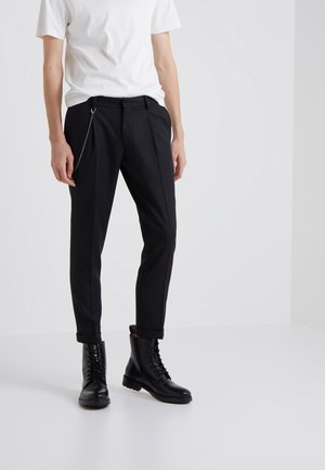 Stoffhose - black