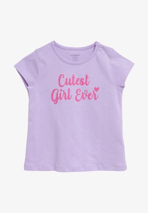 SHORT SLEEVE - T-shirt con stampa - lilac