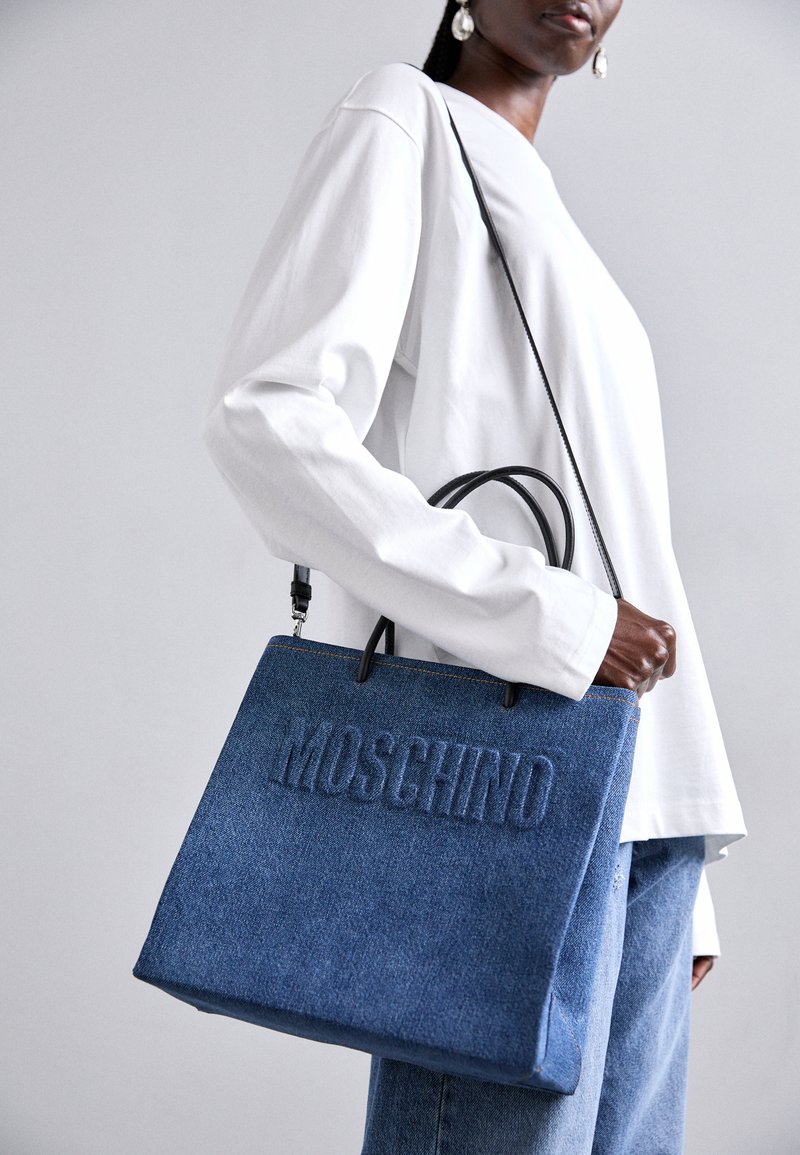 MOSCHINO Τσάντα χειρός - fantasia blue