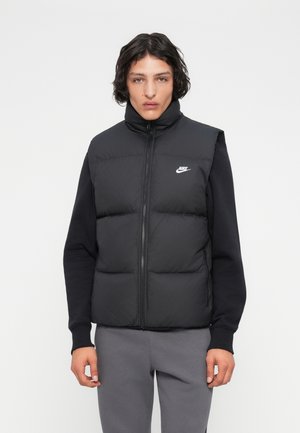 CLUB PUFFER VEST - Bodywarmer - black/white