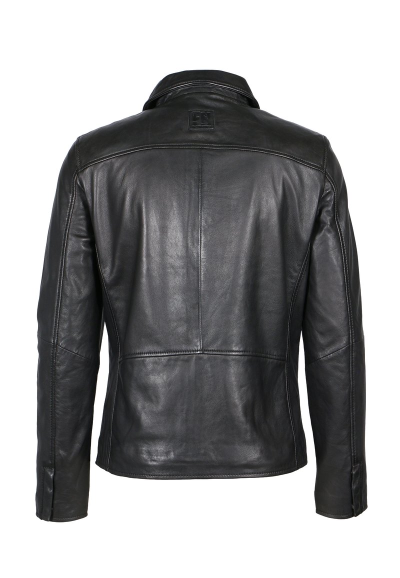Maze Lederjacke - Mud/hellbraun Produktbild-Vorschau 8